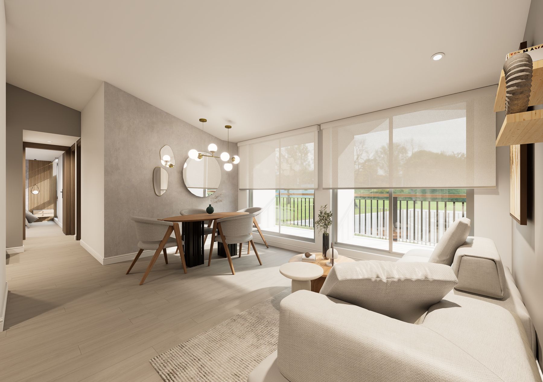 Apto Huertas render 3