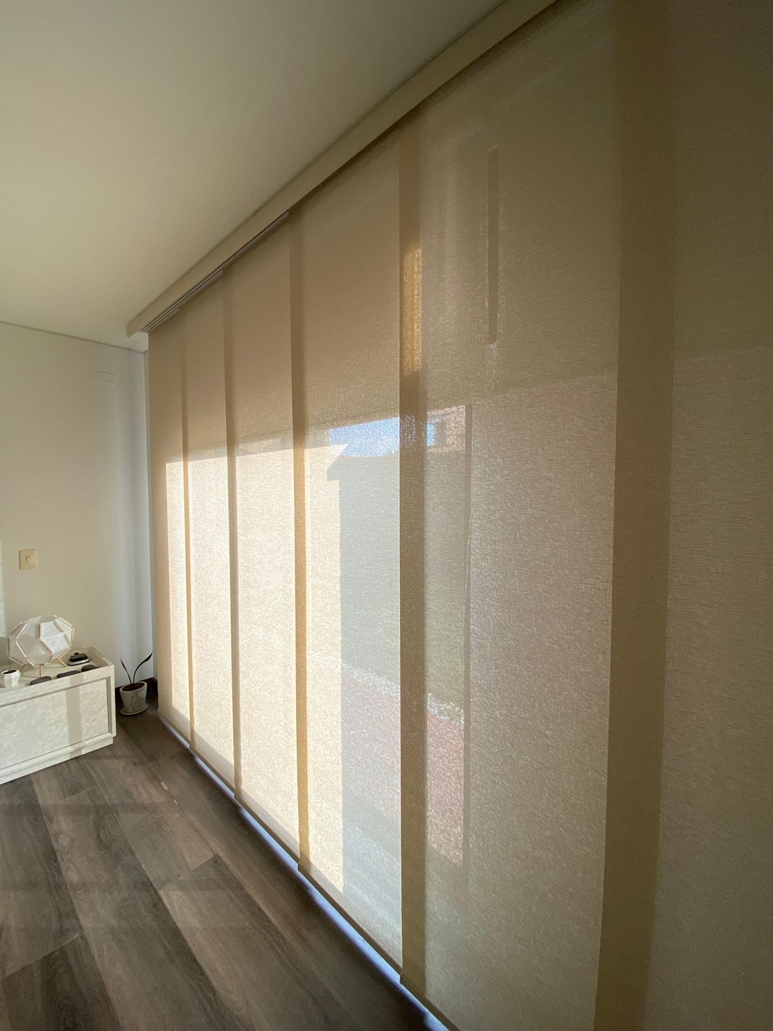 Panel japonés deslizante de gran formato